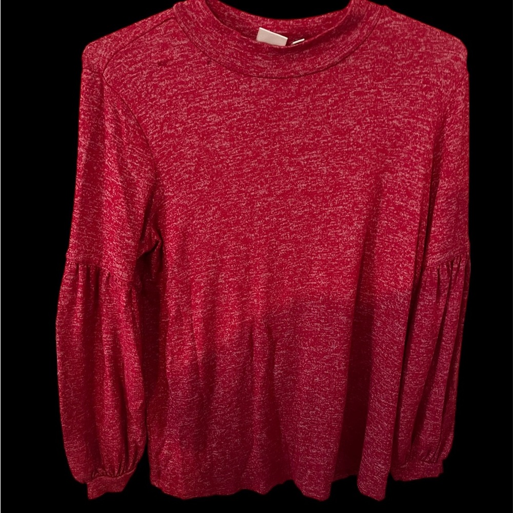 Rafaella Red top so nice with beautiful sleeves